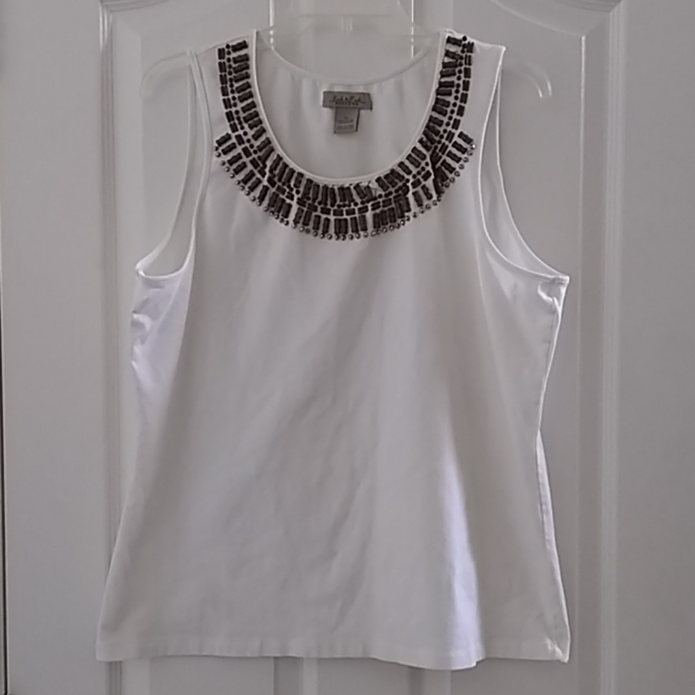 FINAL MARKDOWN Ladies' Peck & Peck Weekend Beaded Top (XL)